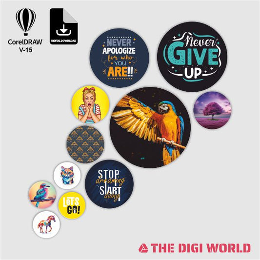 Premium Wall Art Files - Ready to Use for Laser And UV Print Machine