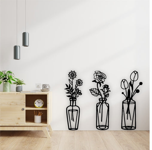 Flowers wall decor-WD-A1004