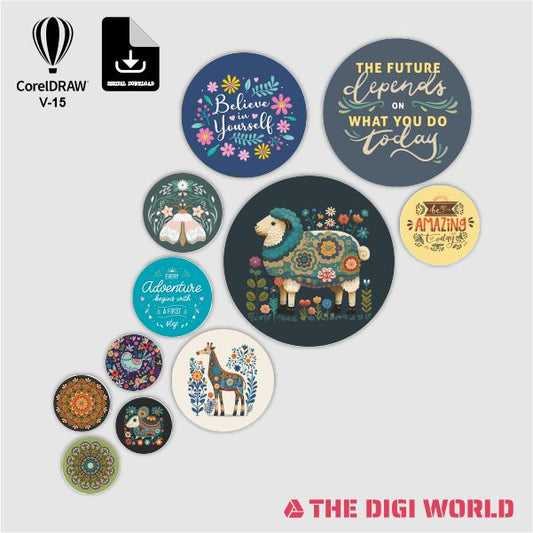 Premium Wall Art Files - Ready to Use for Laser And UV Print Machine