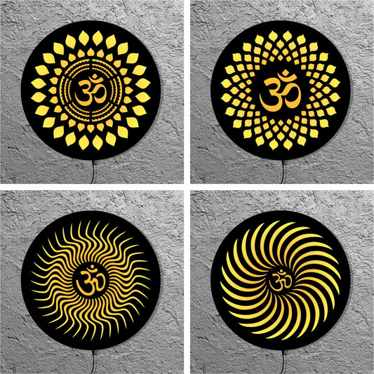 LED Wall Hanging Bundle – Ready to Cut DXF Files (13 Designs)