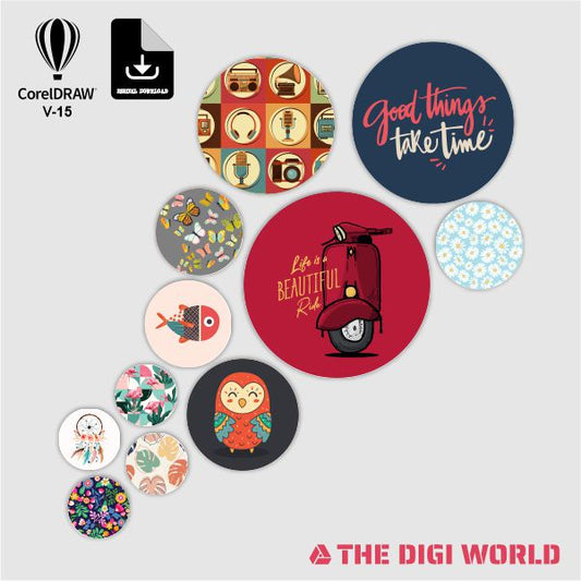 Premium Wall Art Files - Ready to Use for Laser And UV Print Machine