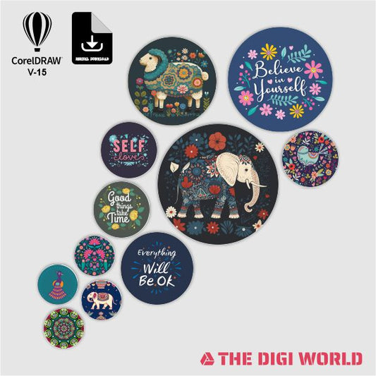 Premium Wall Art Files - Ready to Use for Laser And UV Print Machine