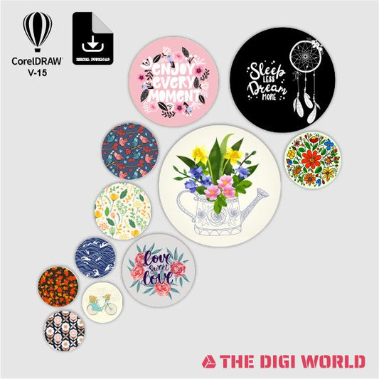 Premium Wall Art Files - Ready to Use for Laser And UV Print Machine