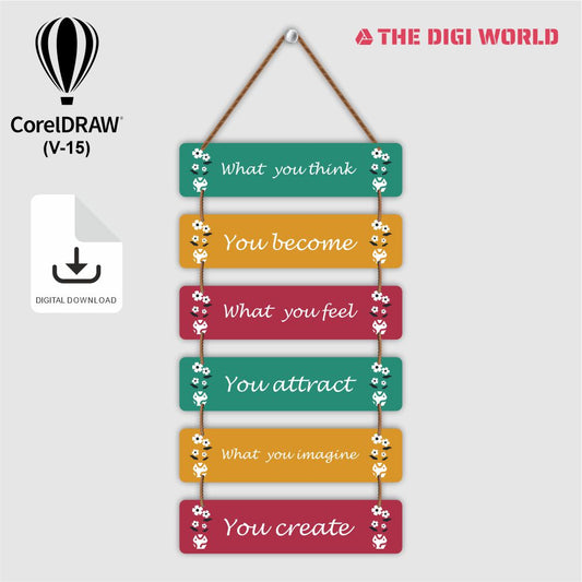 Premium Wall Hanging Files - Ready to Use for Laser And UV Print Machine