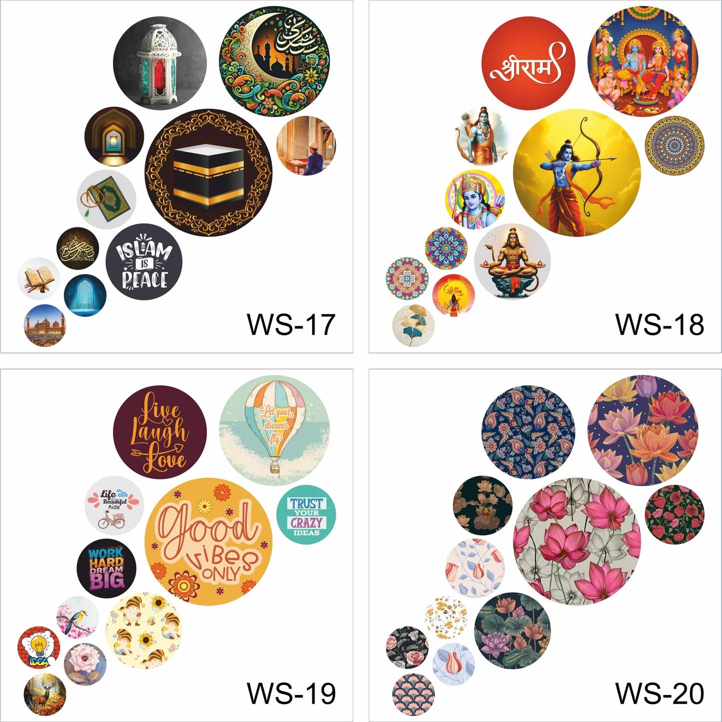 Wall Art Files Bundle 50 Premium Ready to Use for Laser And UV Print Machine