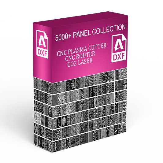 PANEL COLLECTION FILES FOR PLASMA AND CNC ROUTER