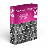 PANEL COLLECTION FILES FOR PLASMA AND CNC ROUTER