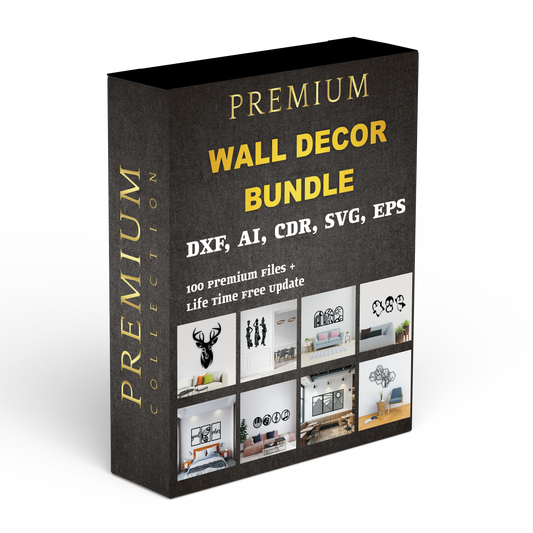 Wall Decor Bundle 100+ file Life Time Free Update