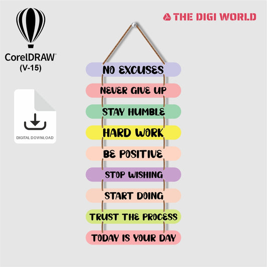 Premium Wall Hanging Files - Ready to Use for Laser And UV Print Machine