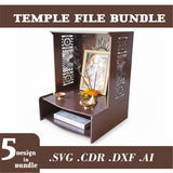 Temple File Bundle - 5 Design in Bundle