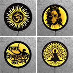 LED Wall Hanging Bundle – Ready to Cut DXF Files (13 Designs)