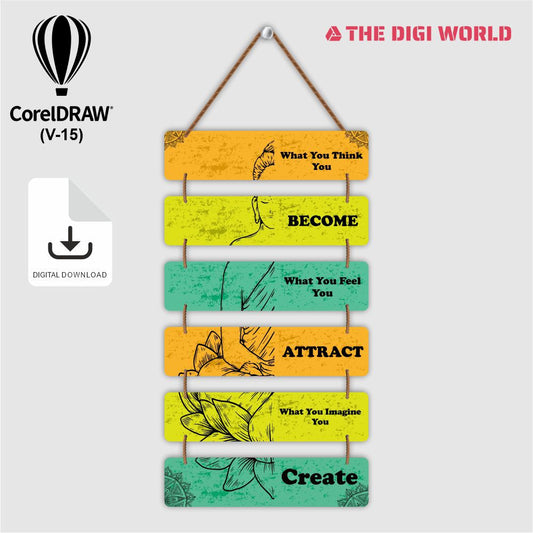 Premium Wall Hanging  Files - Ready to Use for Laser And UV Print Machine