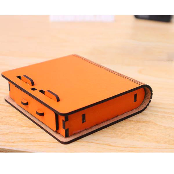 Laser Cut Wooden Cigarette Case MDF Cigarettes Gift Box Vector File