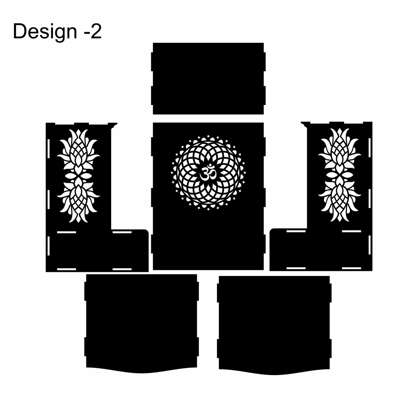 Temple File Bundle - 5 Design in Bundle