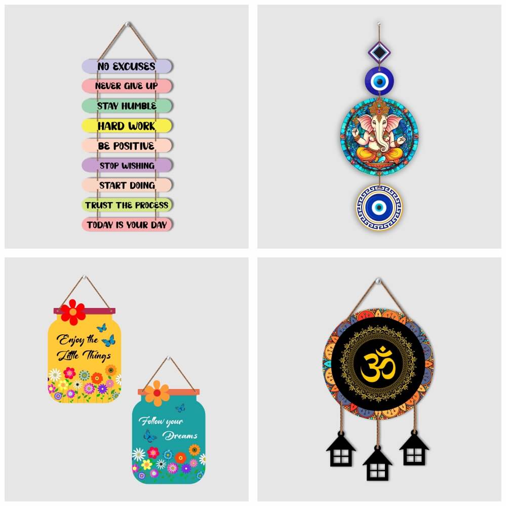 Wall Hanging  Bundle - 25 Ready to Use for Laser And UV Print Machine
