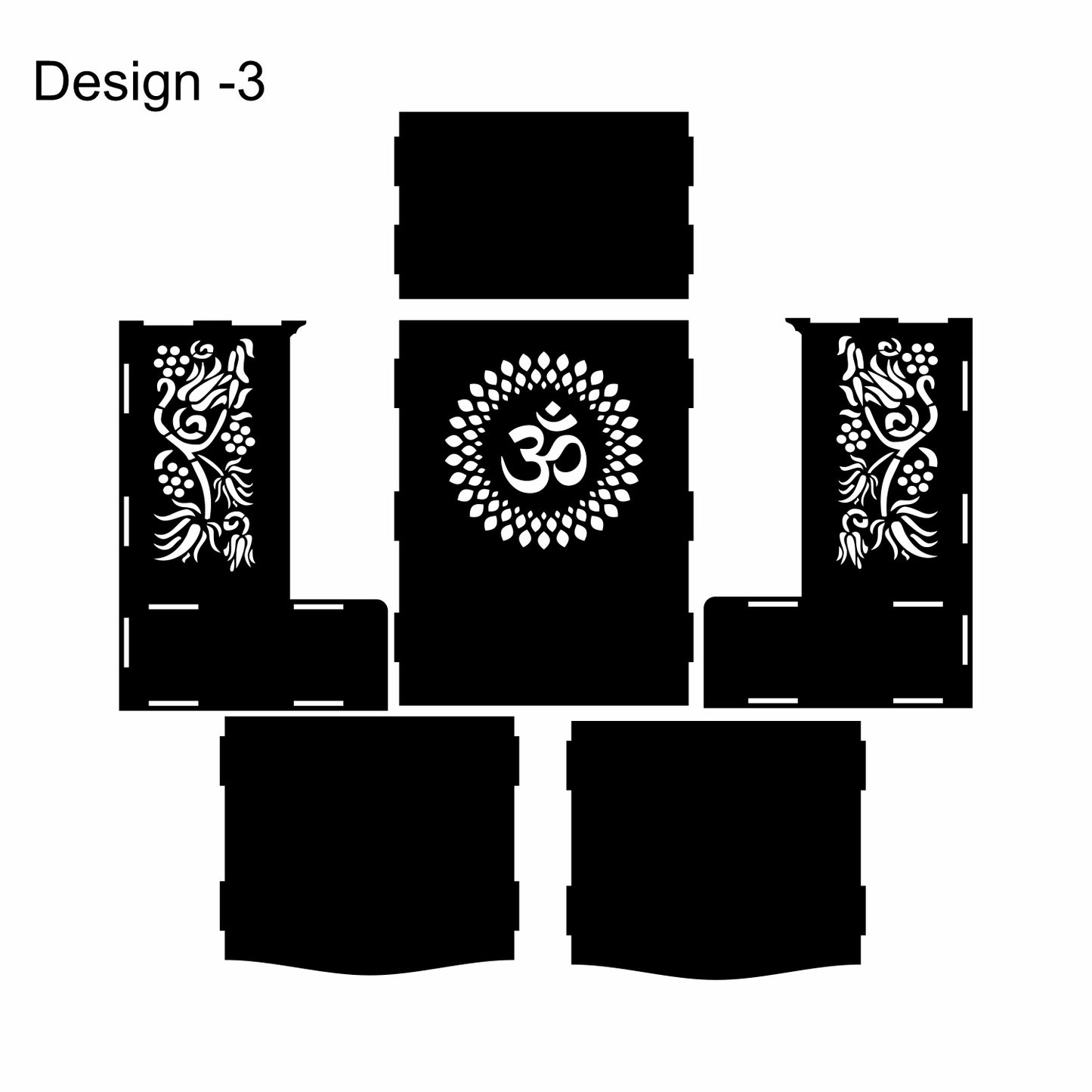 Temple File Bundle - 5 Design in Bundle