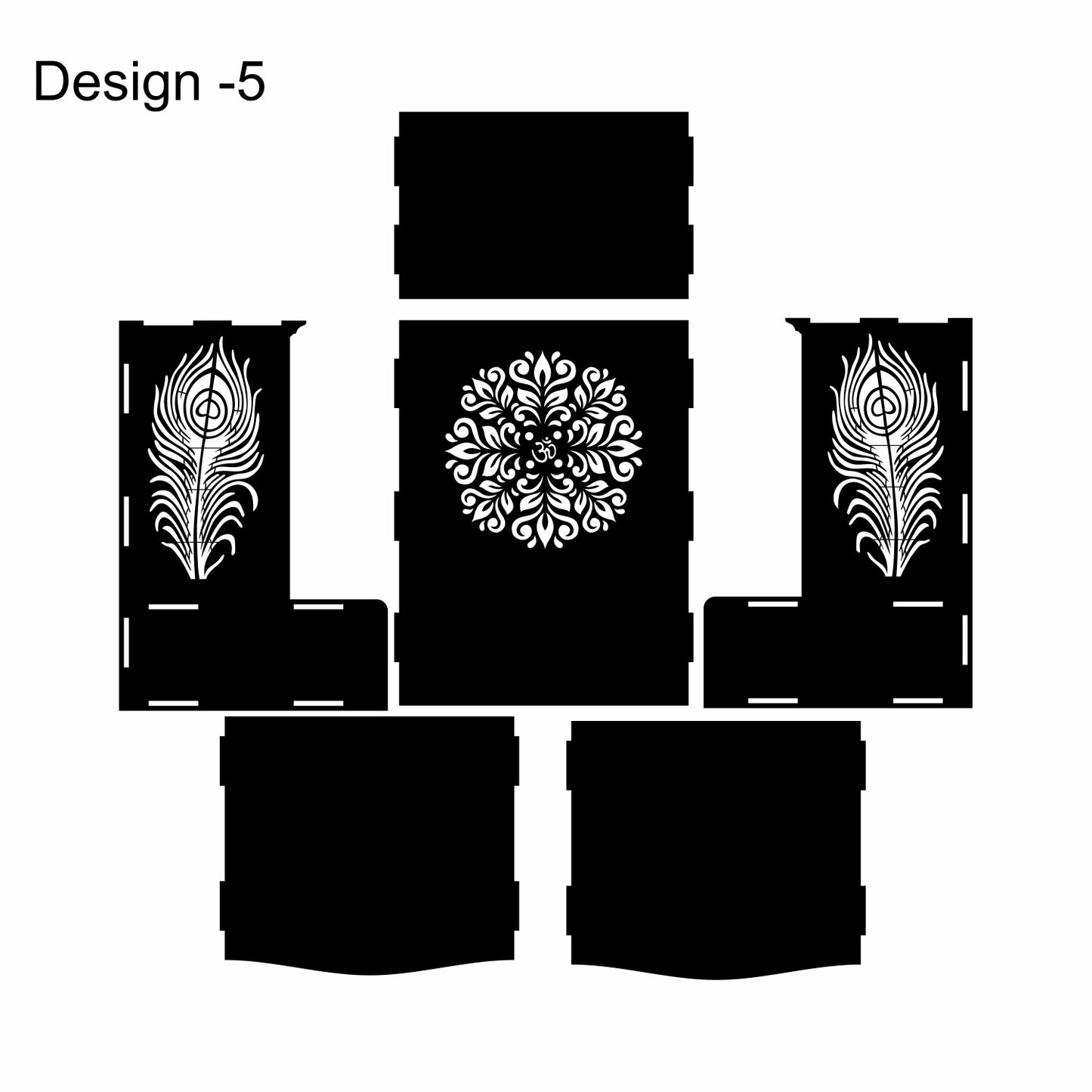 Temple File Bundle - 5 Design in Bundle