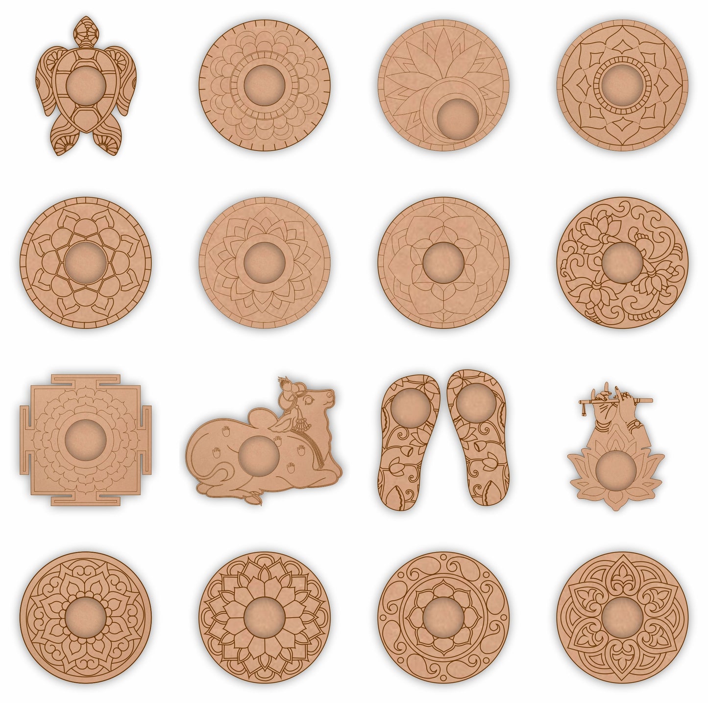 T-Light Holder Bundle 40+ Design Ready To use Files