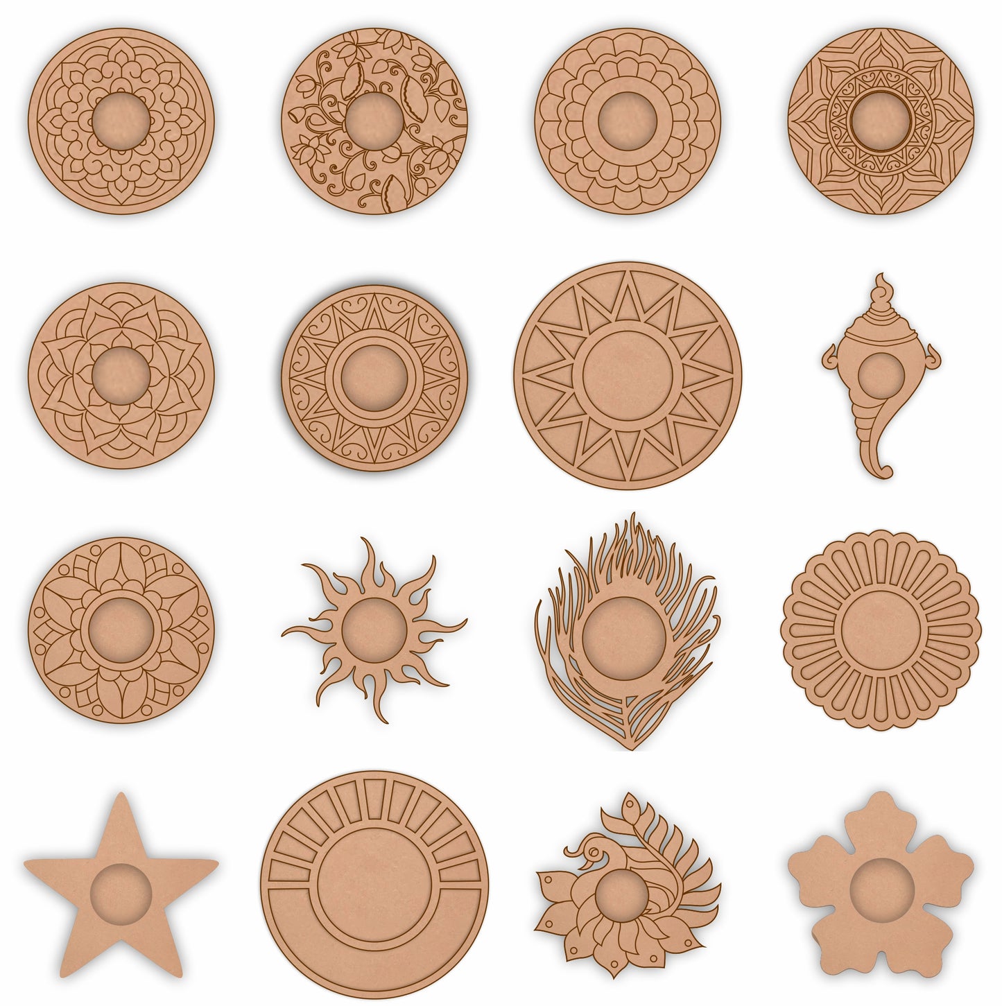 T-Light Holder Bundle 40+ Design Ready To use Files
