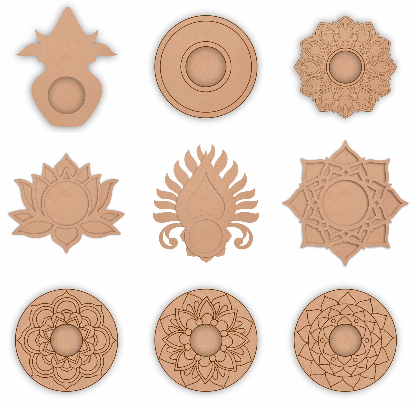 T-Light Holder Bundle 40+ Design Ready To use Files