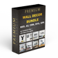 Wall Decor Bundle 100+ file Life Time Free Update