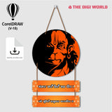 Premium Wall Hanging  Files - Ready to Use for Laser And UV Print Machine