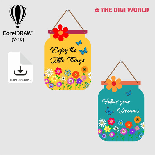 Premium Wall Hanging  Files - Ready to Use for Laser And UV Print Machine